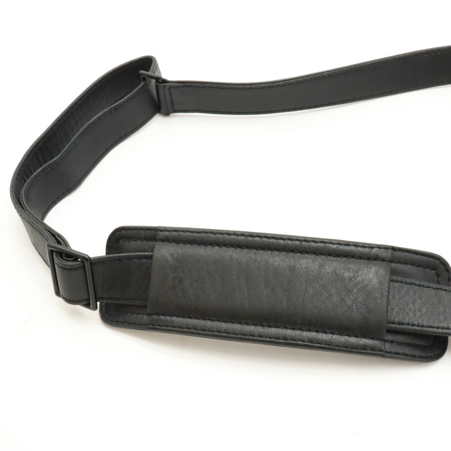 Louis Vuitton Noir Leather Shoulder Bag