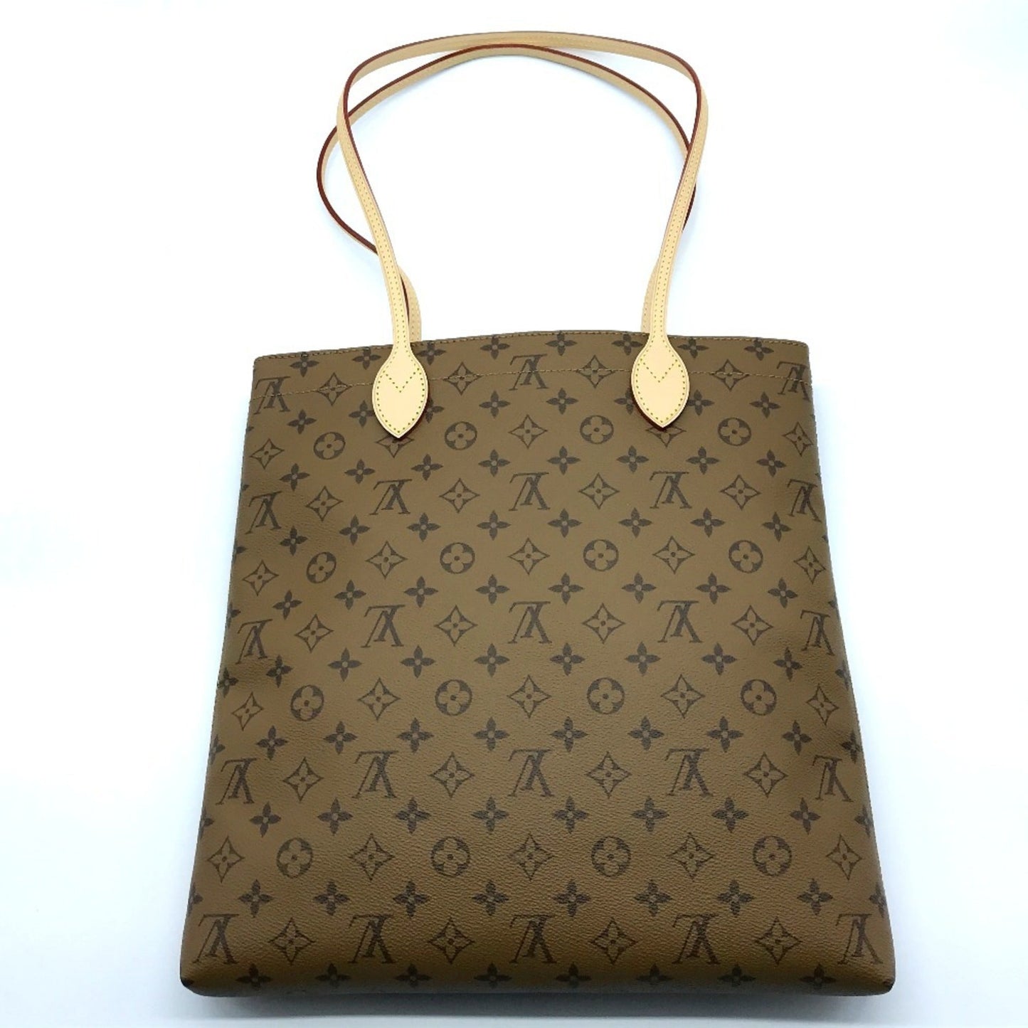 Louis Vuitton Brown Monogram Reverse Shoulder Bag Tote Bag