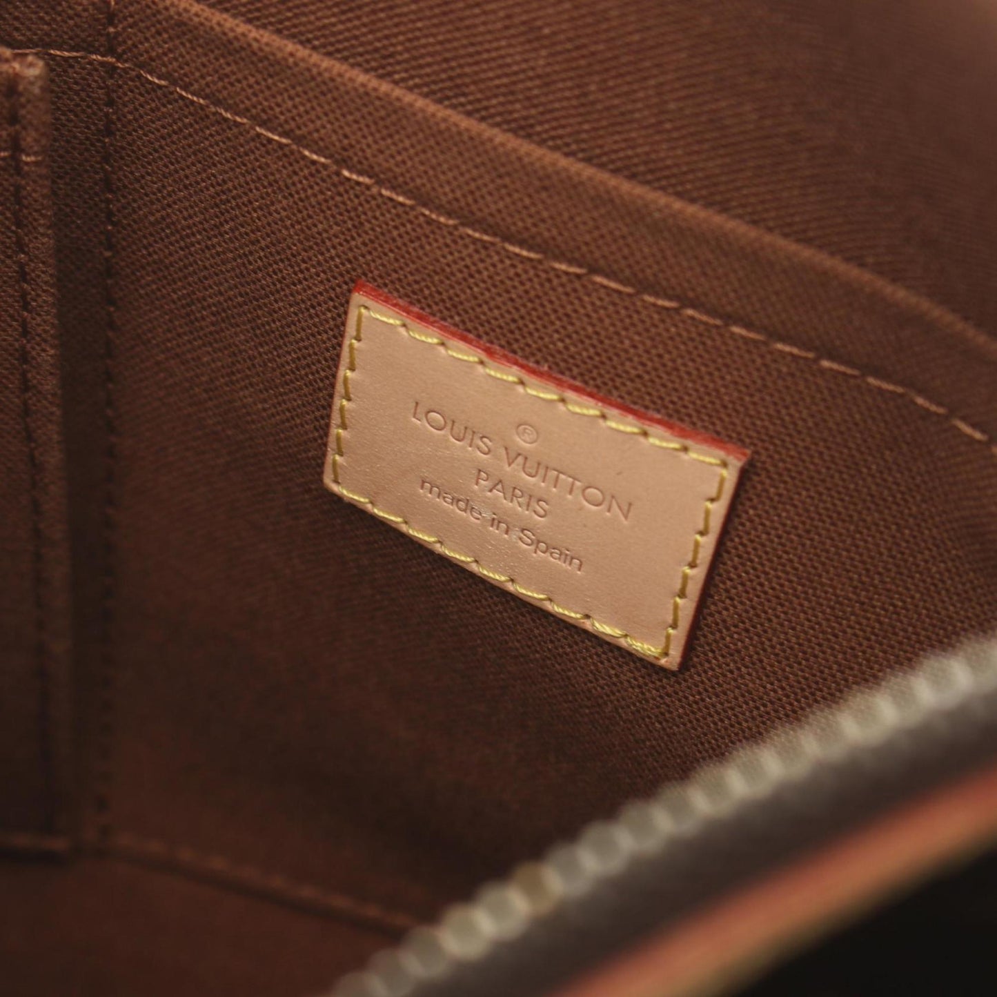 Louis Vuitton Monogram Brown Monogram Monogram Leather Pvc Coated Canvas Shoulder Bag