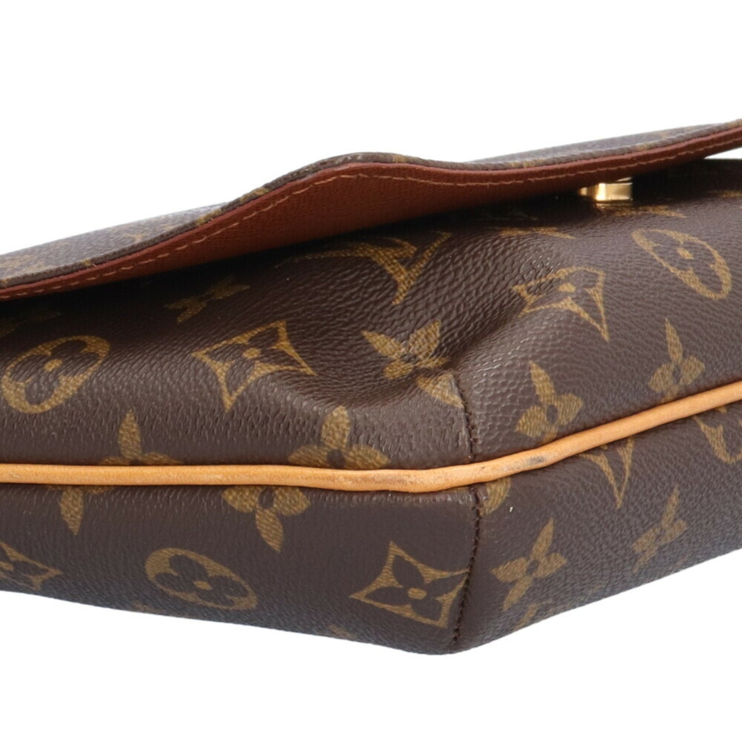 Louis Vuitton Brown Monogram Canvas Shoulder Bag