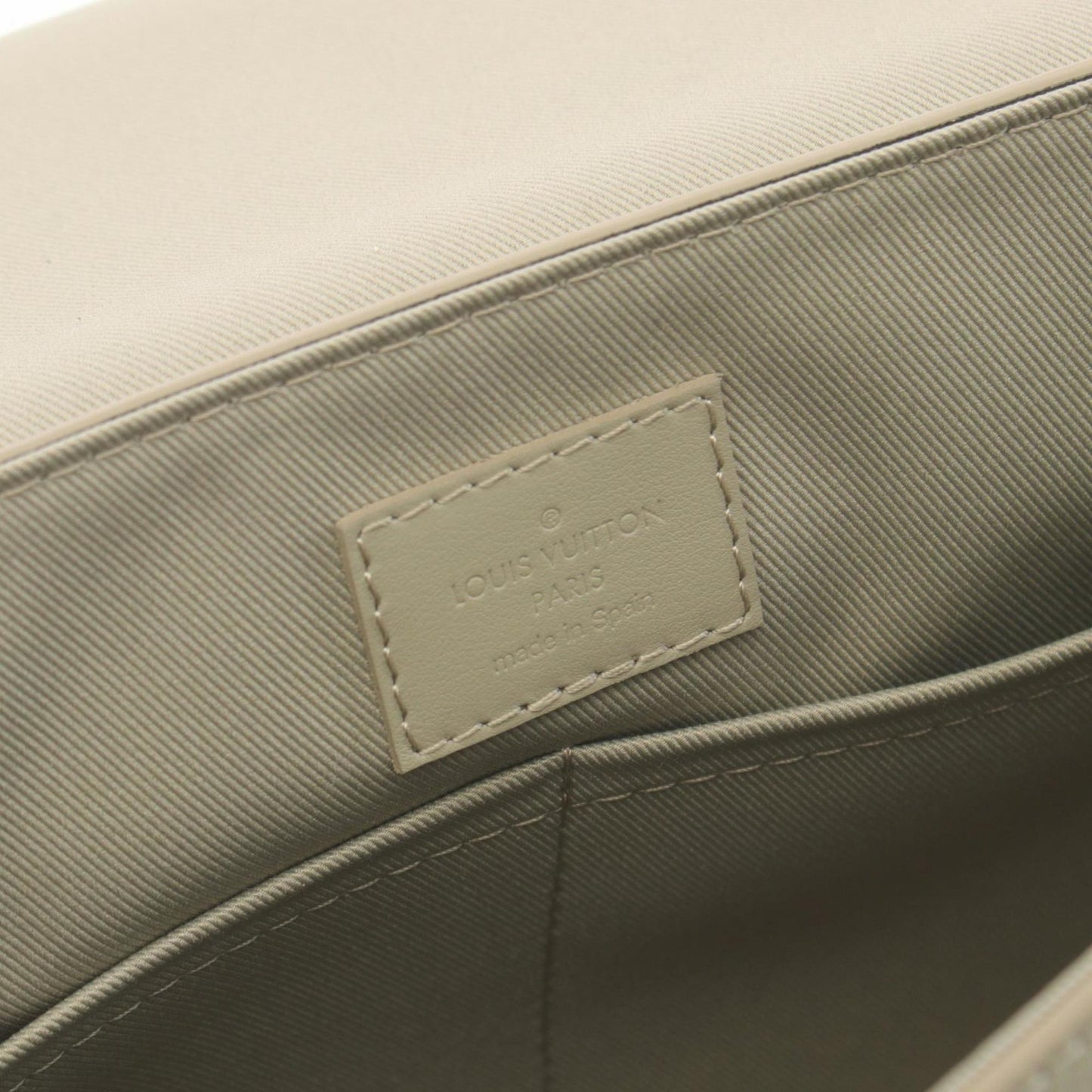 Louis Vuitton Green Leather Shoulder Bag