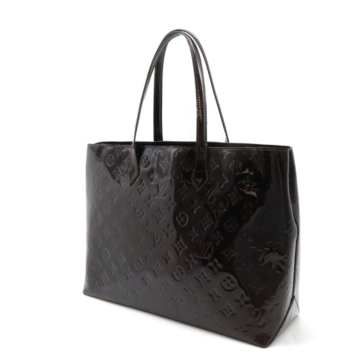 Louis Vuitton Amarante Leather Shoulder Bag Tote Bag