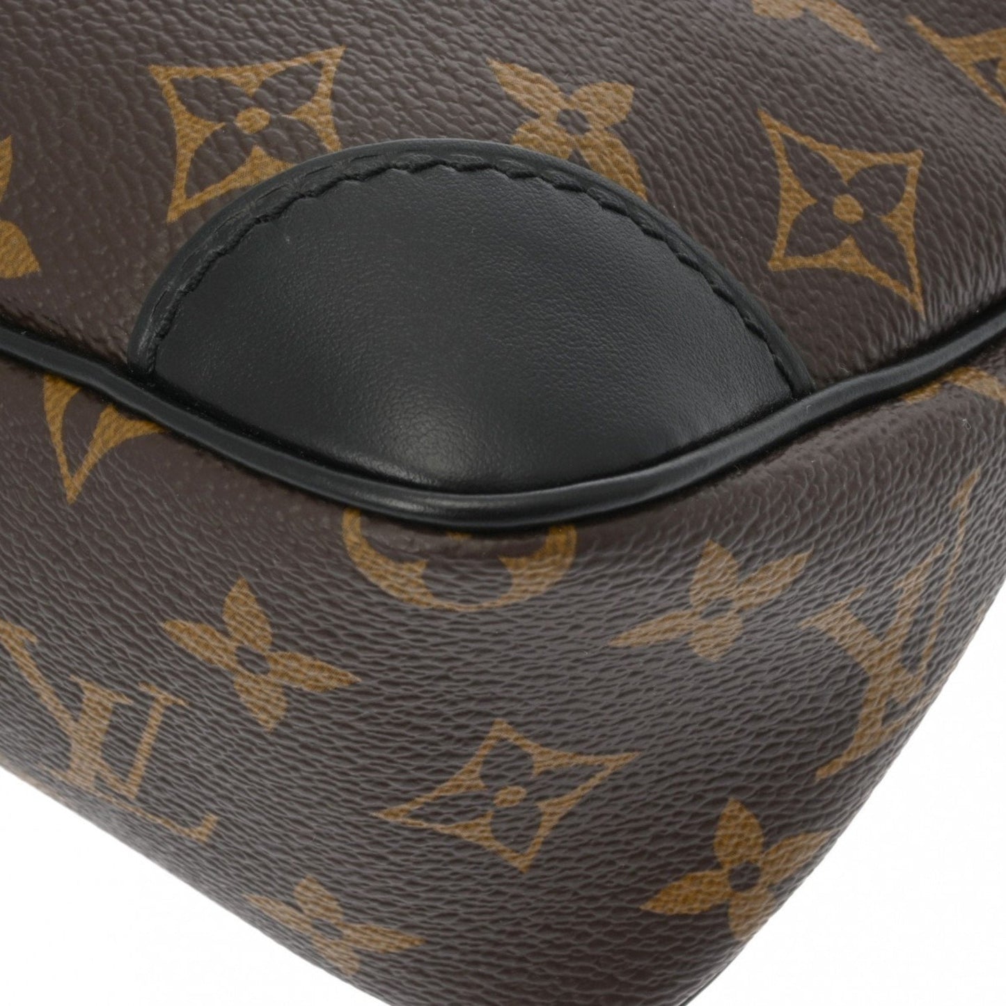 Louis Vuitton Brown Noir Monogram Shoulder Bag
