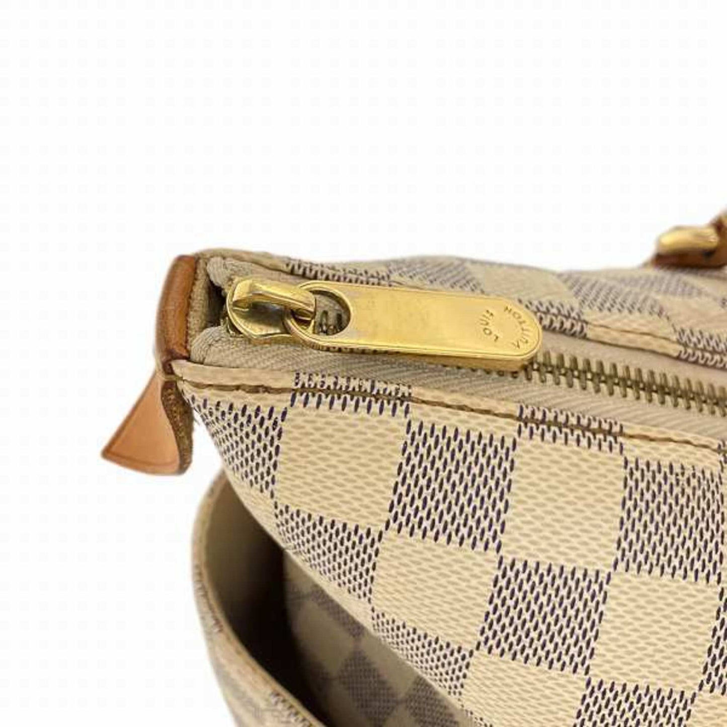Louis Vuitton White Shoulder Bag Tote Bag