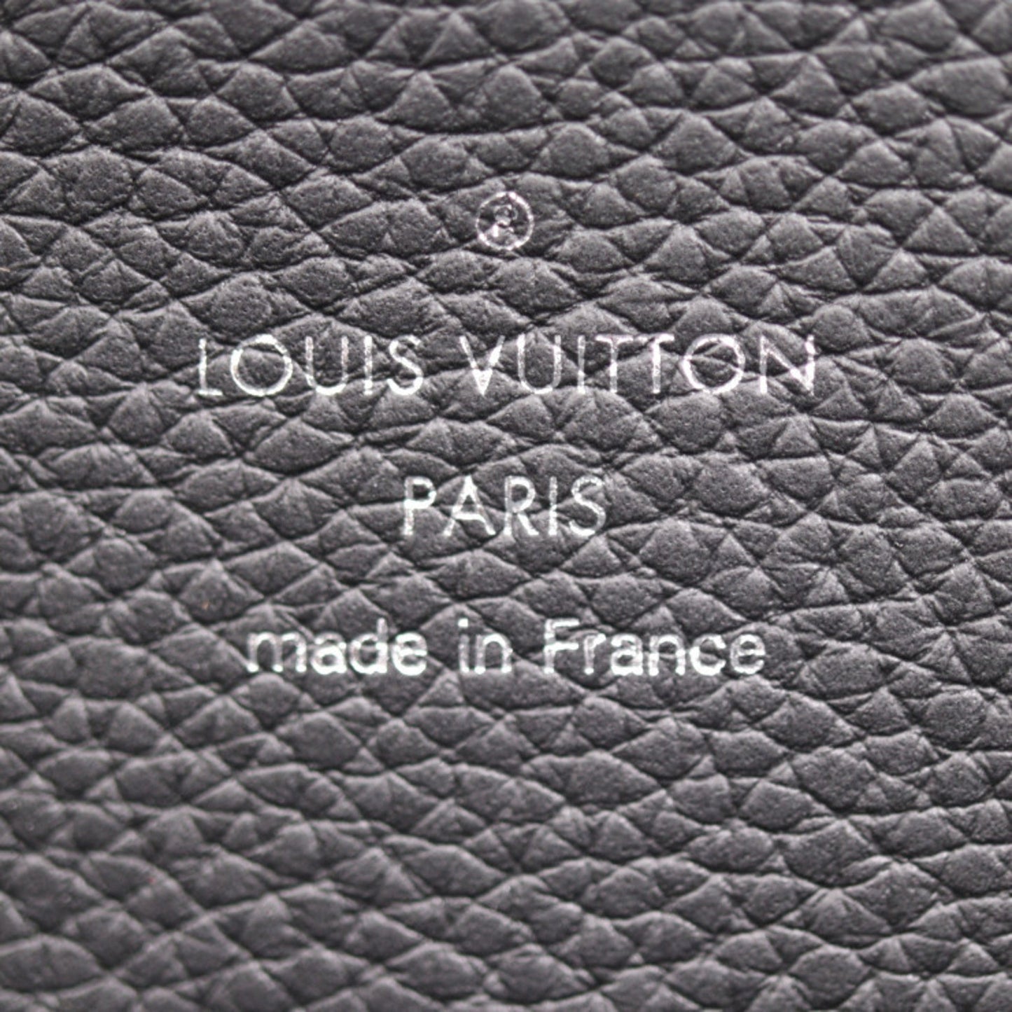 Louis Vuitton Black Mahina Leather Leather Handbag Shoulder Bag Tote Bag