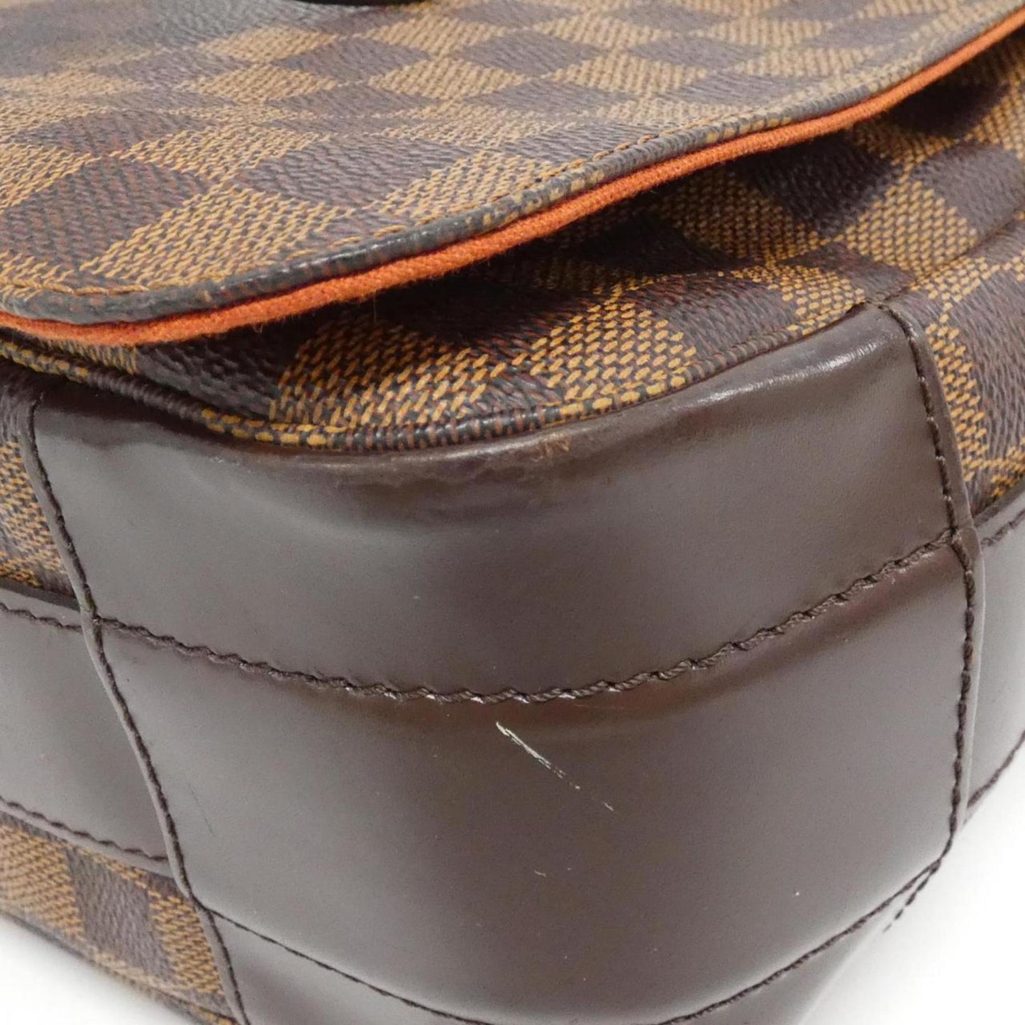 Louis Vuitton Brown Ebene Coated Canvas Shoulder Bag