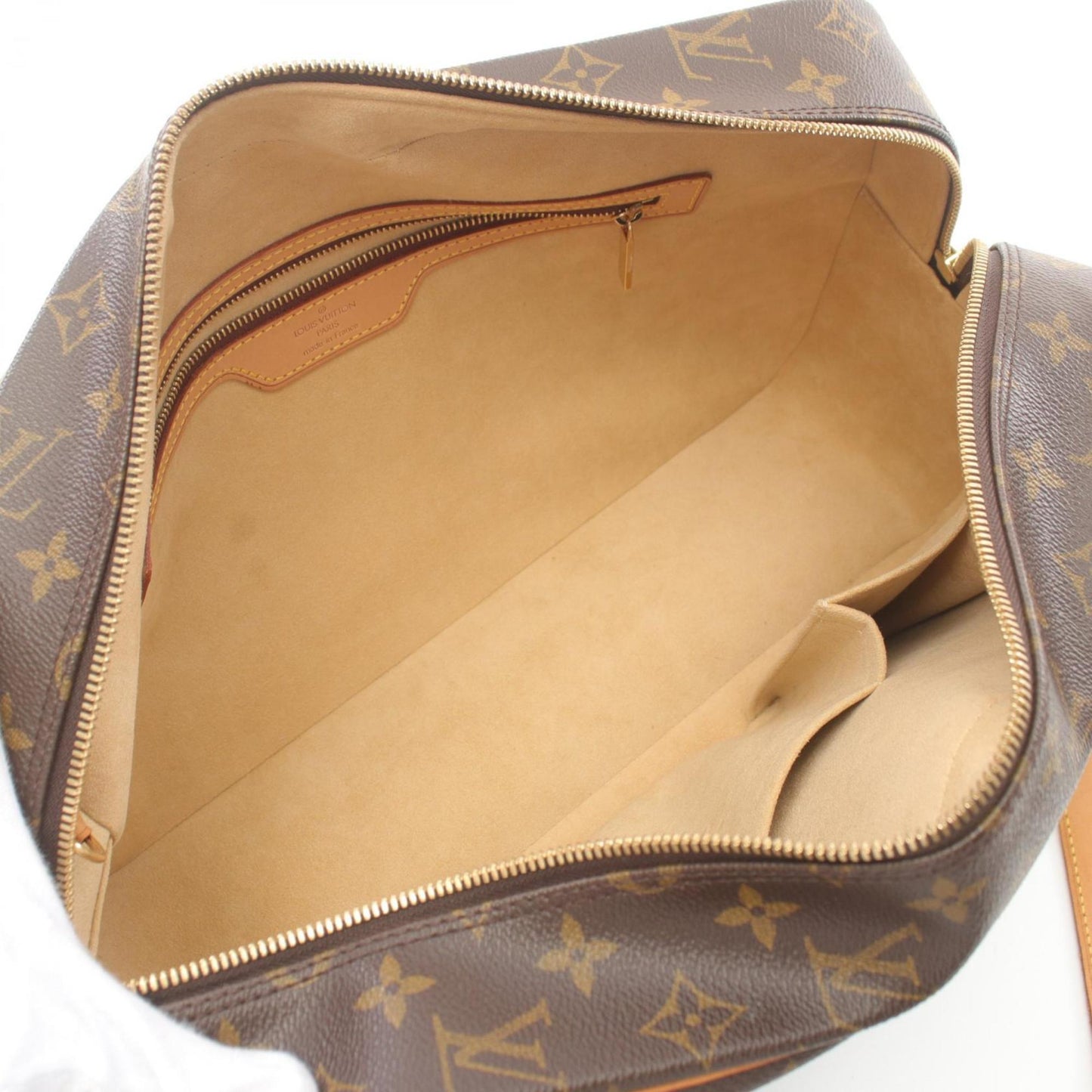 Louis Vuitton Brown Monogram Leather Shoulder Bag