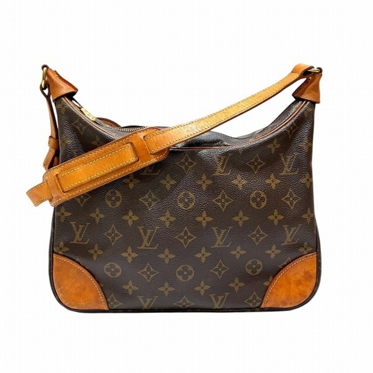 Louis Vuitton Brown Monogram Shoulder Bag ()