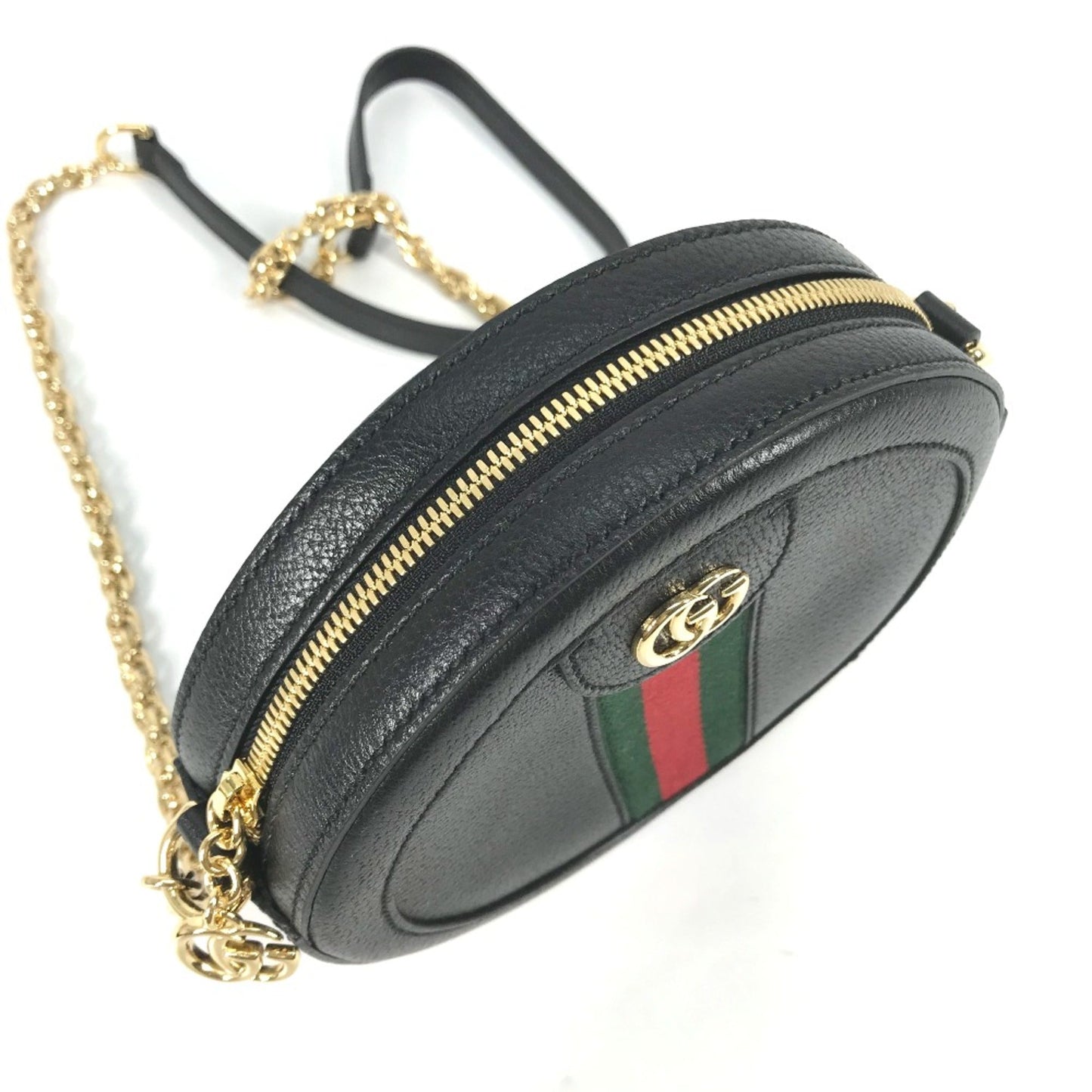 Gucci Black Leather Shoulder Bag