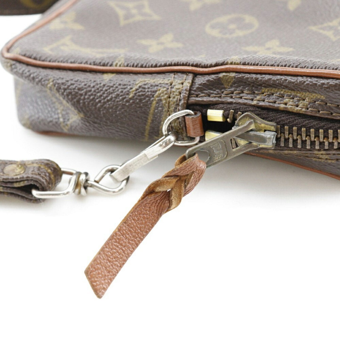Louis Vuitton Brown Monogram Canvas Shoulder Bag
