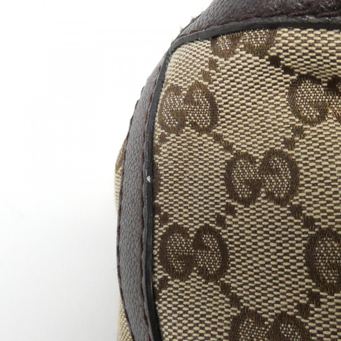 Gucci Beige Brown Gg Canvas Tote Bag