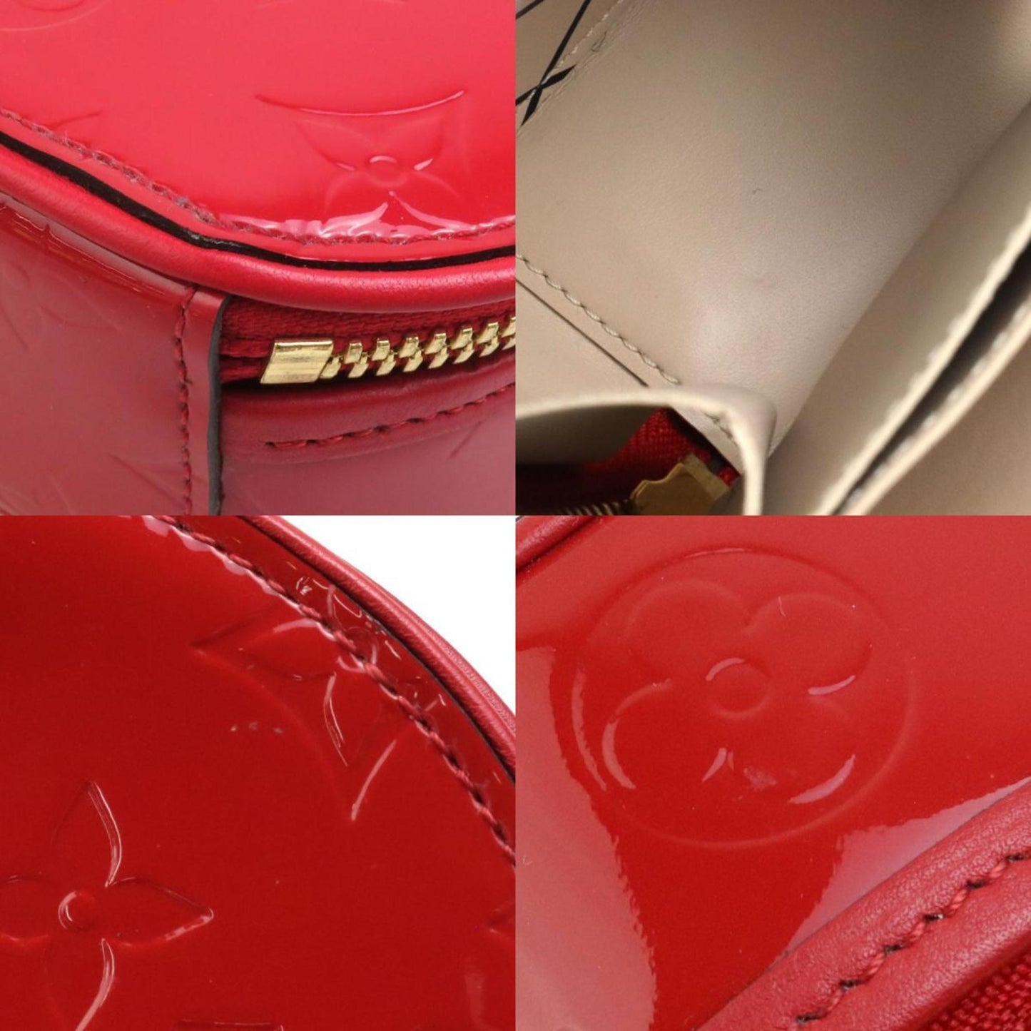 Louis Vuitton Rouge Monogram Vernis Shoulder Bag