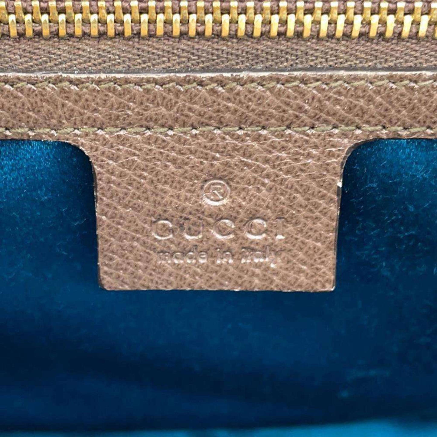 Gucci Brown Pvc Leather Shoulder Bag