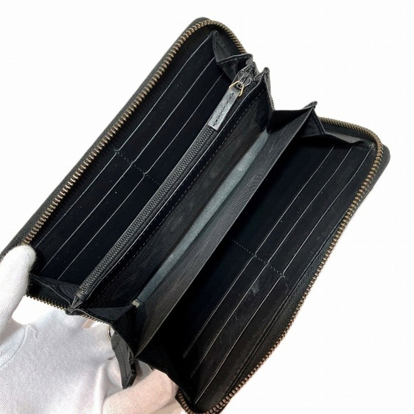 Gucci Black Leather Coin Purse/Coin Case