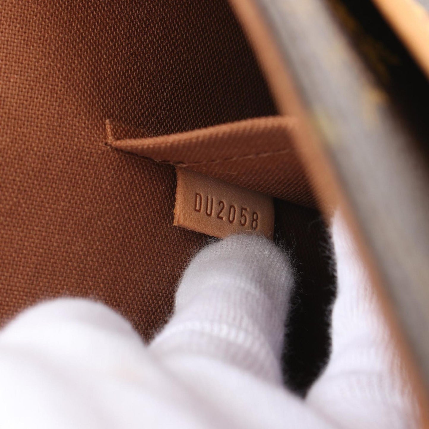 Louis Vuitton Brown Coated Canvas Leather Shoulder Bag