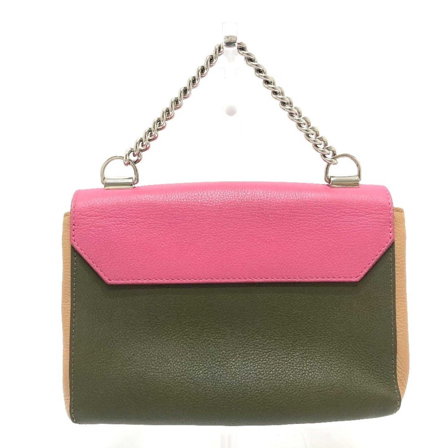 Louis Vuitton Pink Leather Shoulder Bag