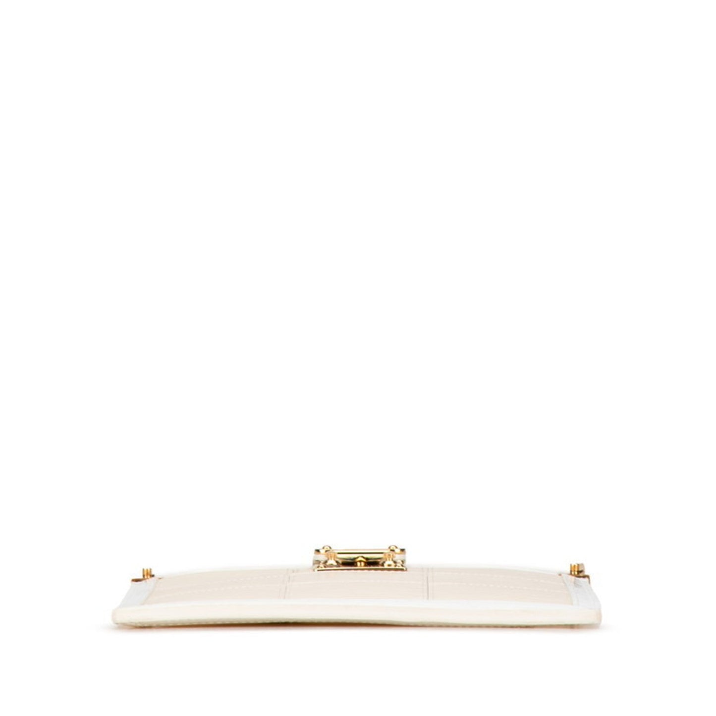 Louis Vuitton Epi Stretch White Leather Shoulder Bag