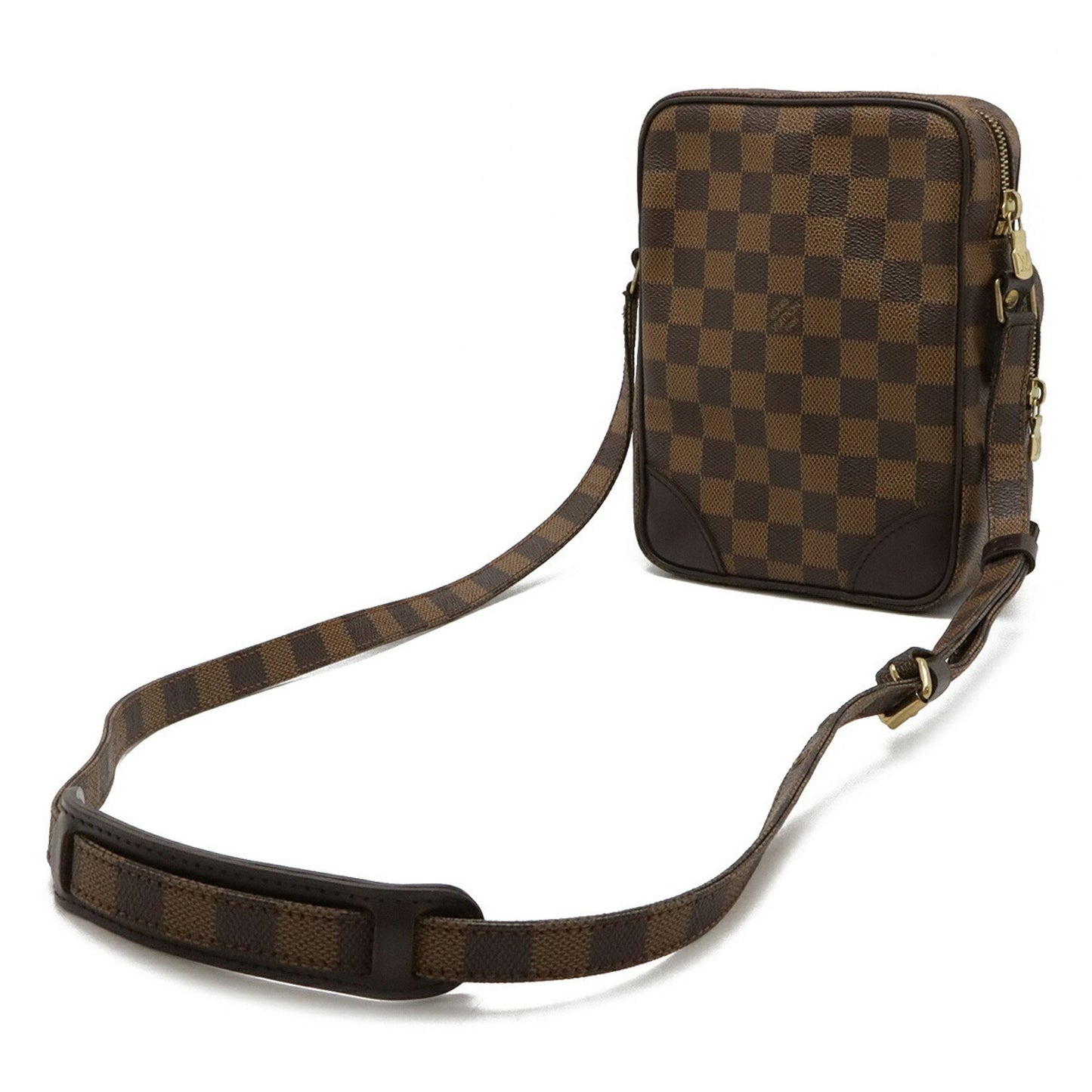 Louis Vuitton Brown Damier Canvas Pvc Shoulder Bag