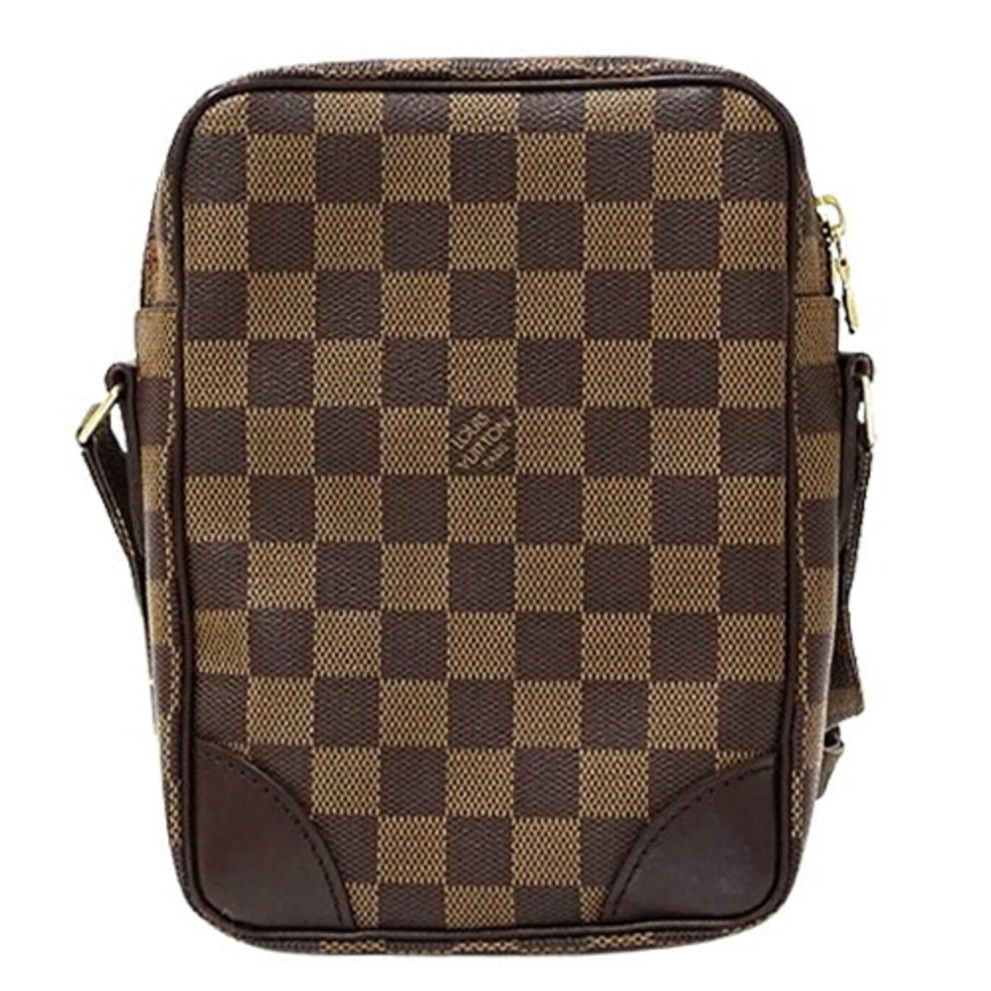 Louis Vuitton Damier Canvas Ebene Damier Canvas Shoulder Bag