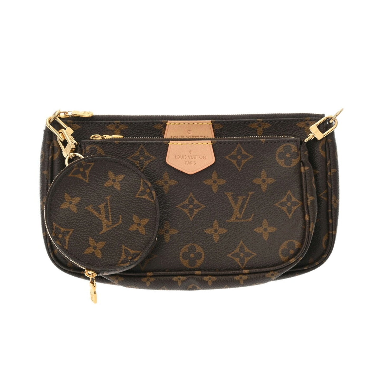 Louis Vuitton Khaki Monogram Monogram Pochette Pouch Shoulder Bag