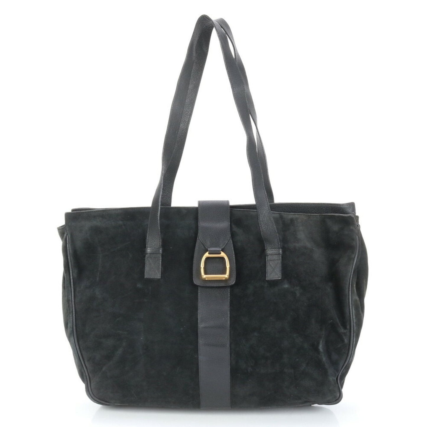 Gucci Black Leather Handbag Shoulder Bag ()