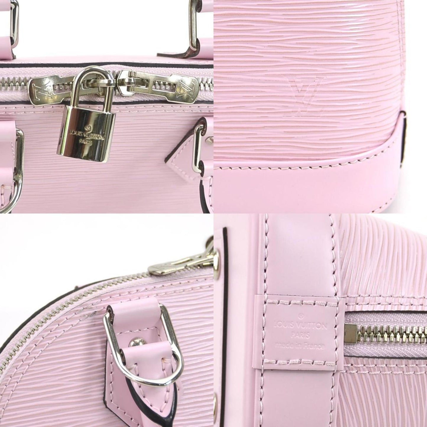 Louis Vuitton Pink Epi Leather Handbag Shoulder Bag
