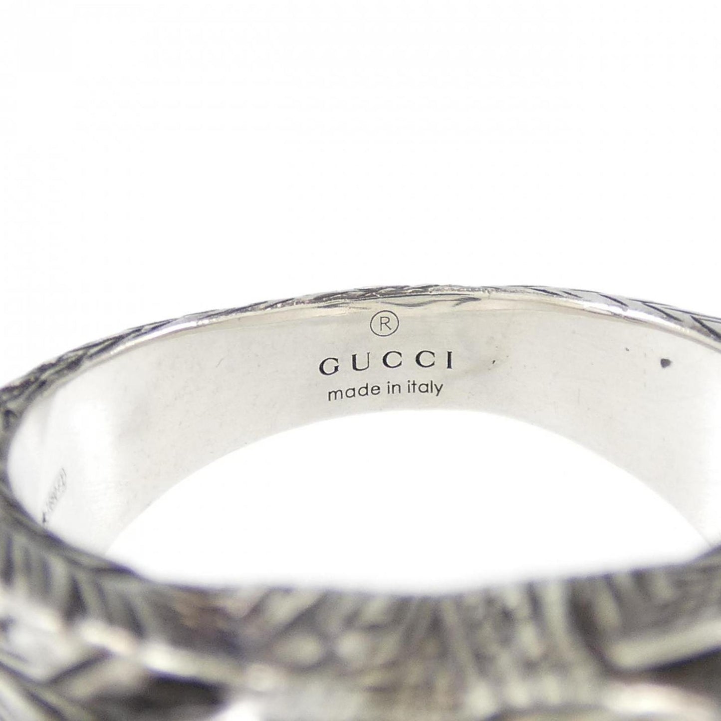 Gucci Silver Silver 925 Band Ring