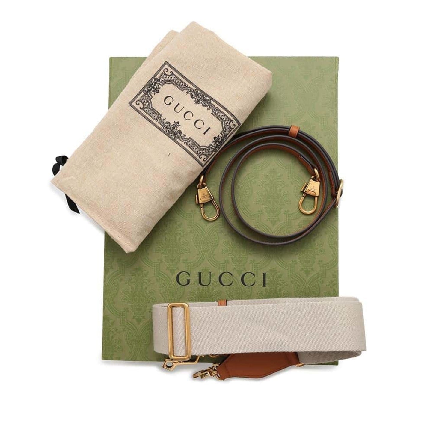 Gucci Light Brown Leather Handbag