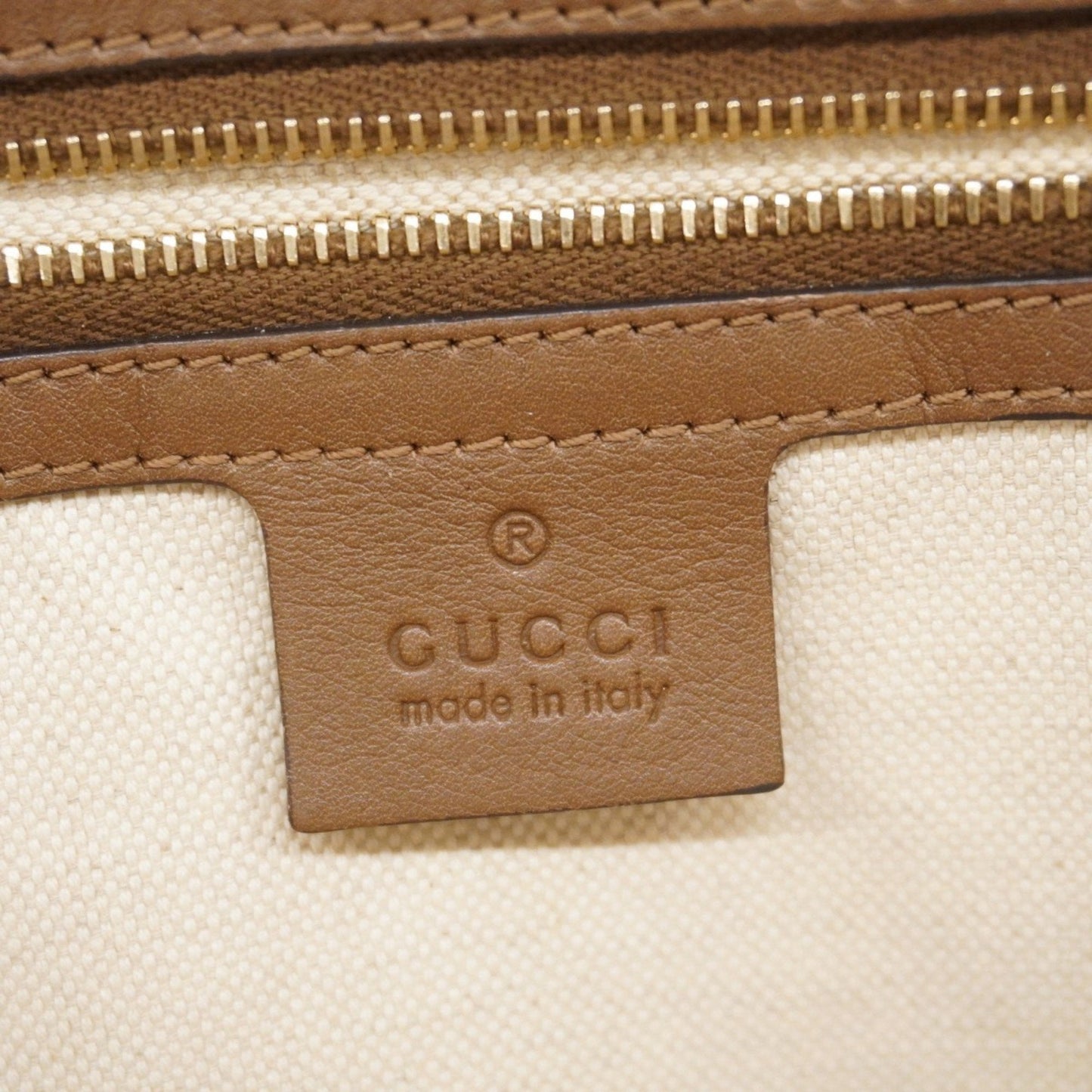 Gucci Brown Pvc Handbag