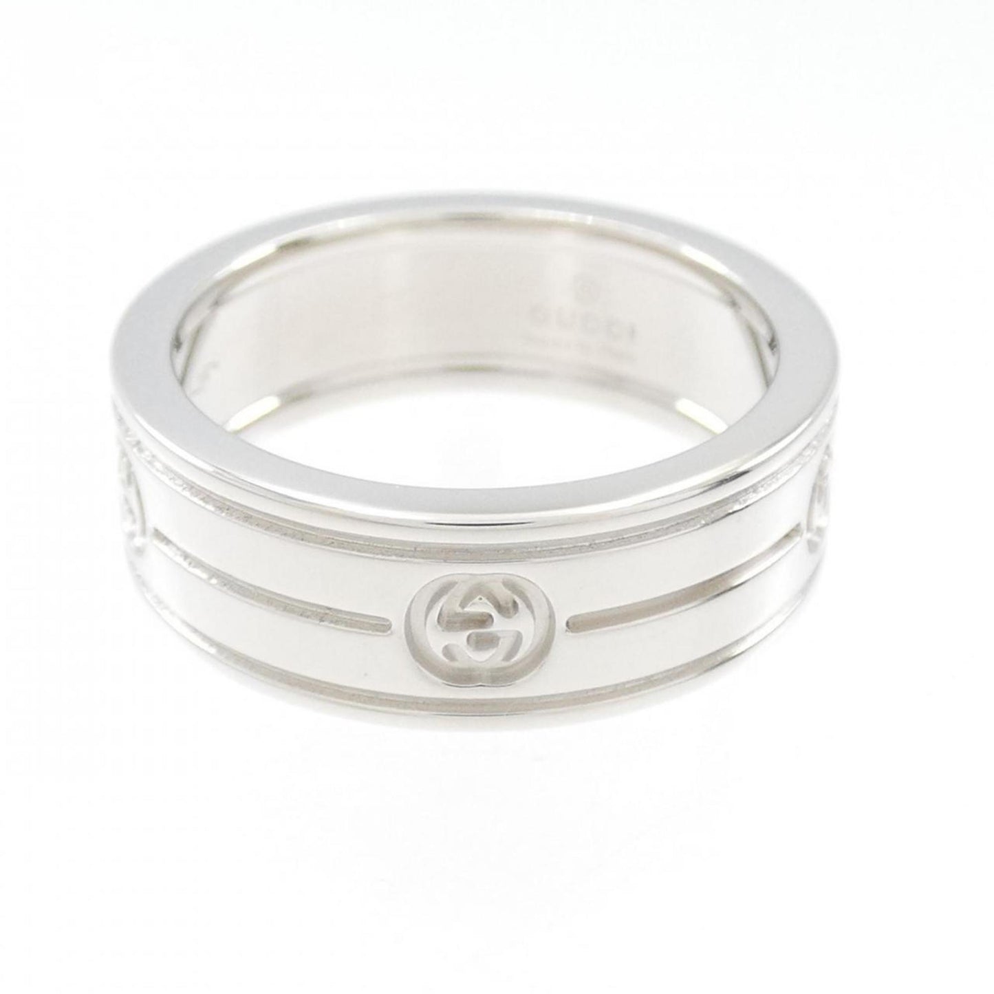 Gucci White Gold White Gold (18K) Band Ring