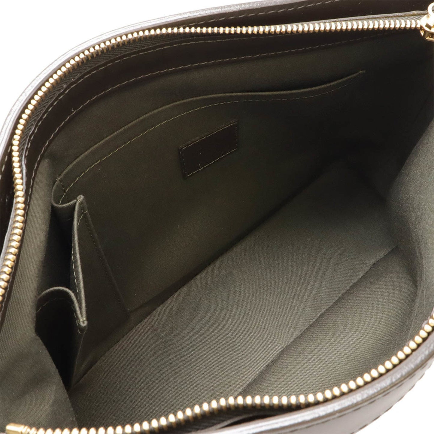 Louis Vuitton Tst Khaki Canvas Leather Shoulder Bag Tote Bag