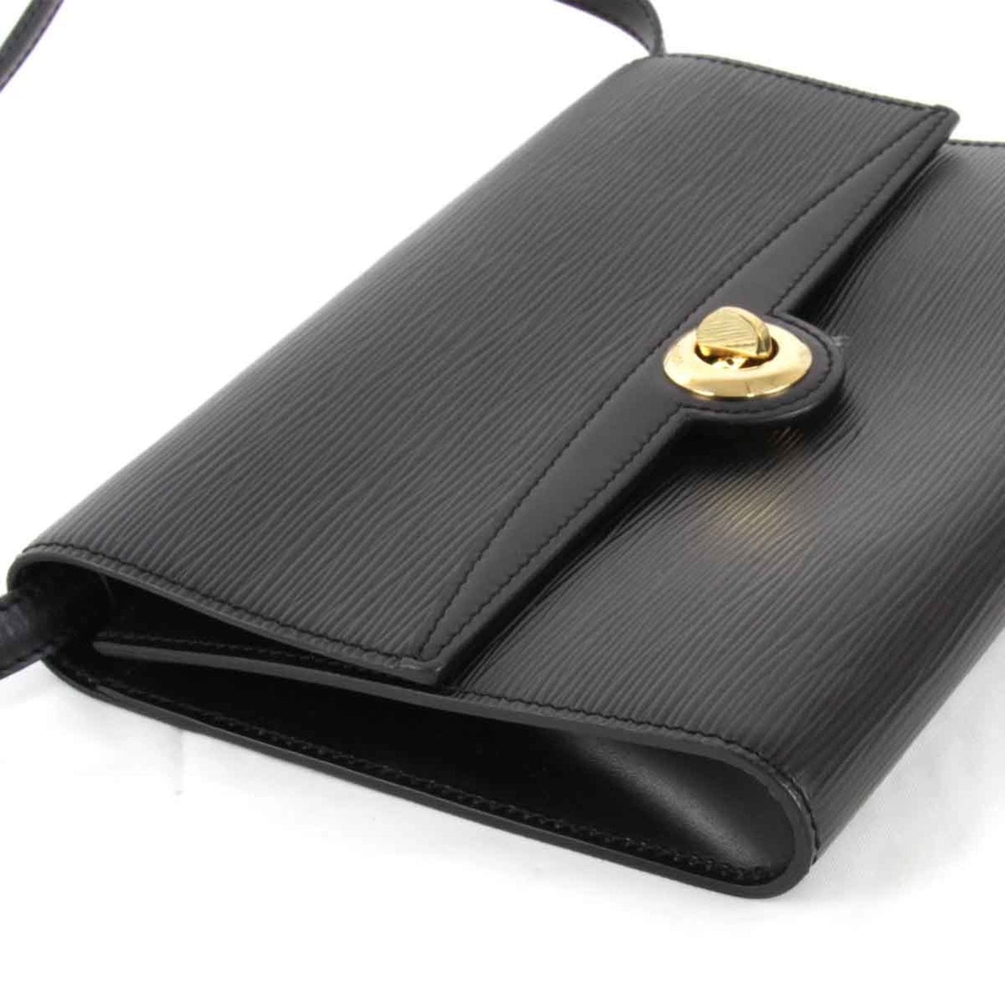 Louis Vuitton Black Epi Leather Shoulder Bag