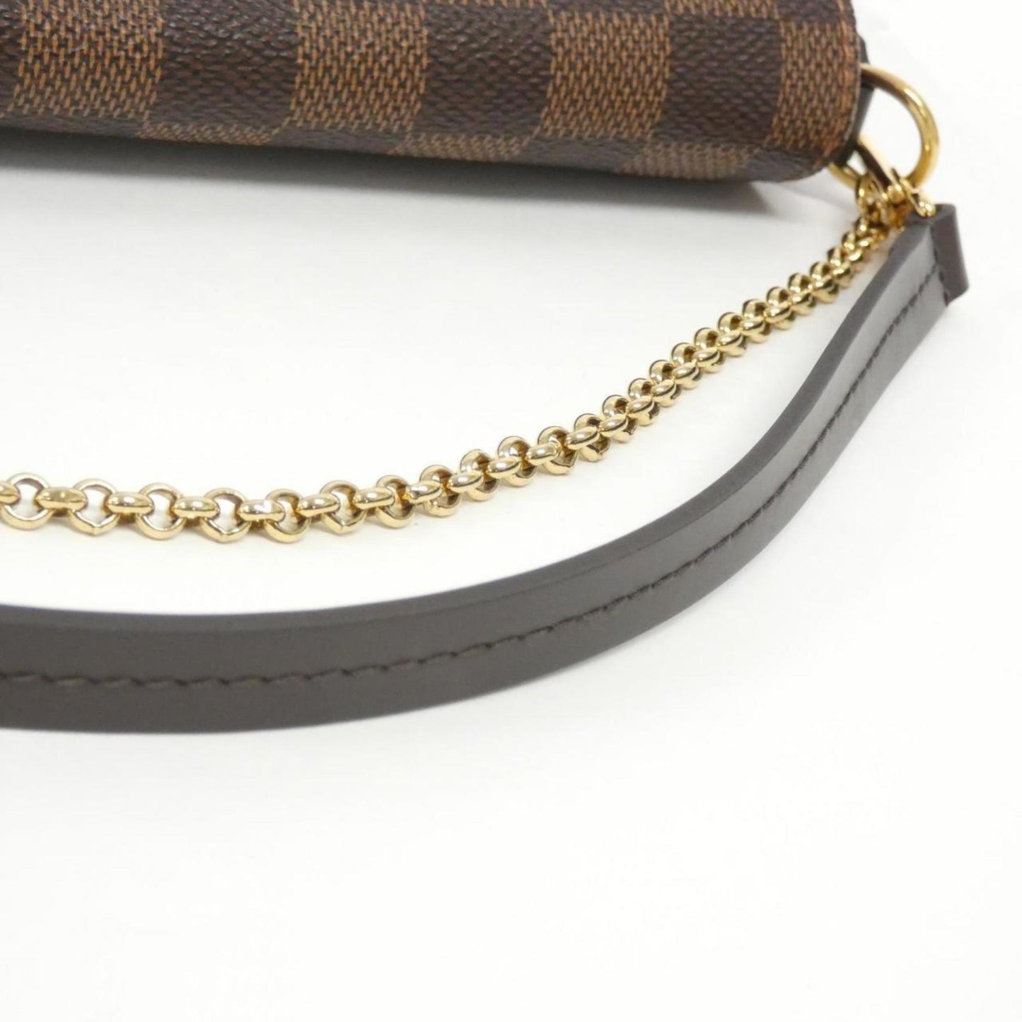 Louis Vuitton Brown Ebene Coated Canvas Shoulder Bag