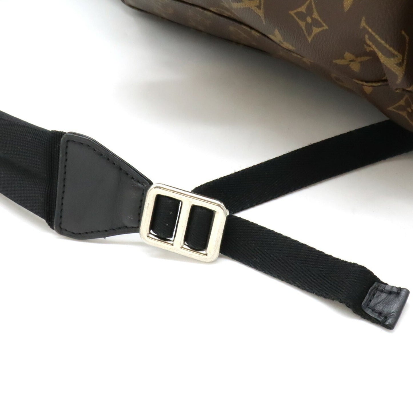 Louis Vuitton Black Pvc Leather Backpack Shoulder Bag