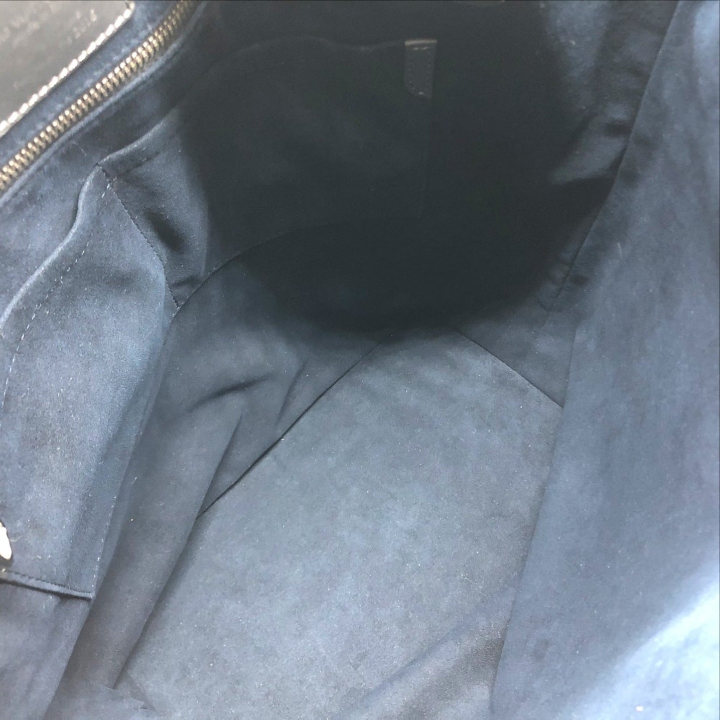 Louis Vuitton Black Leather Shoulder Bag