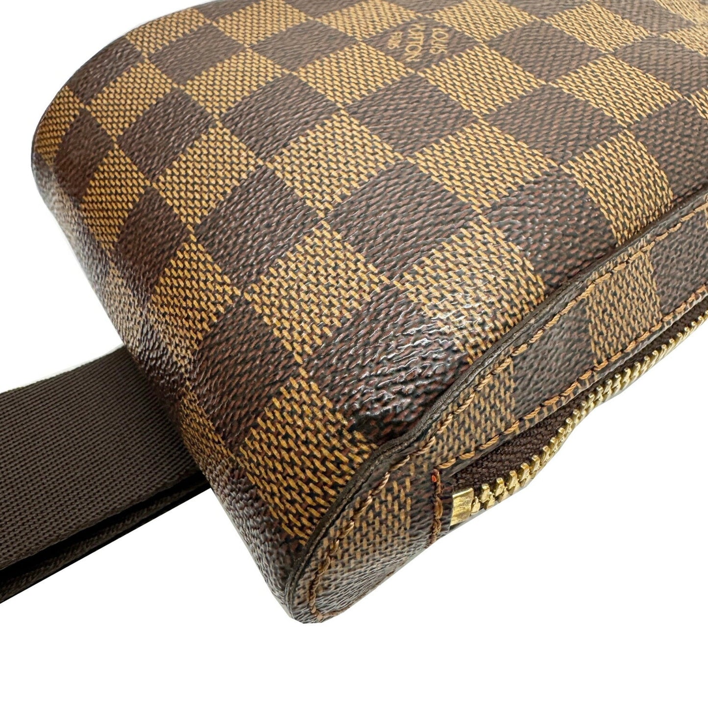 Louis Vuitton Ebene Damier Canvas Shoulder Bag Sling Bag