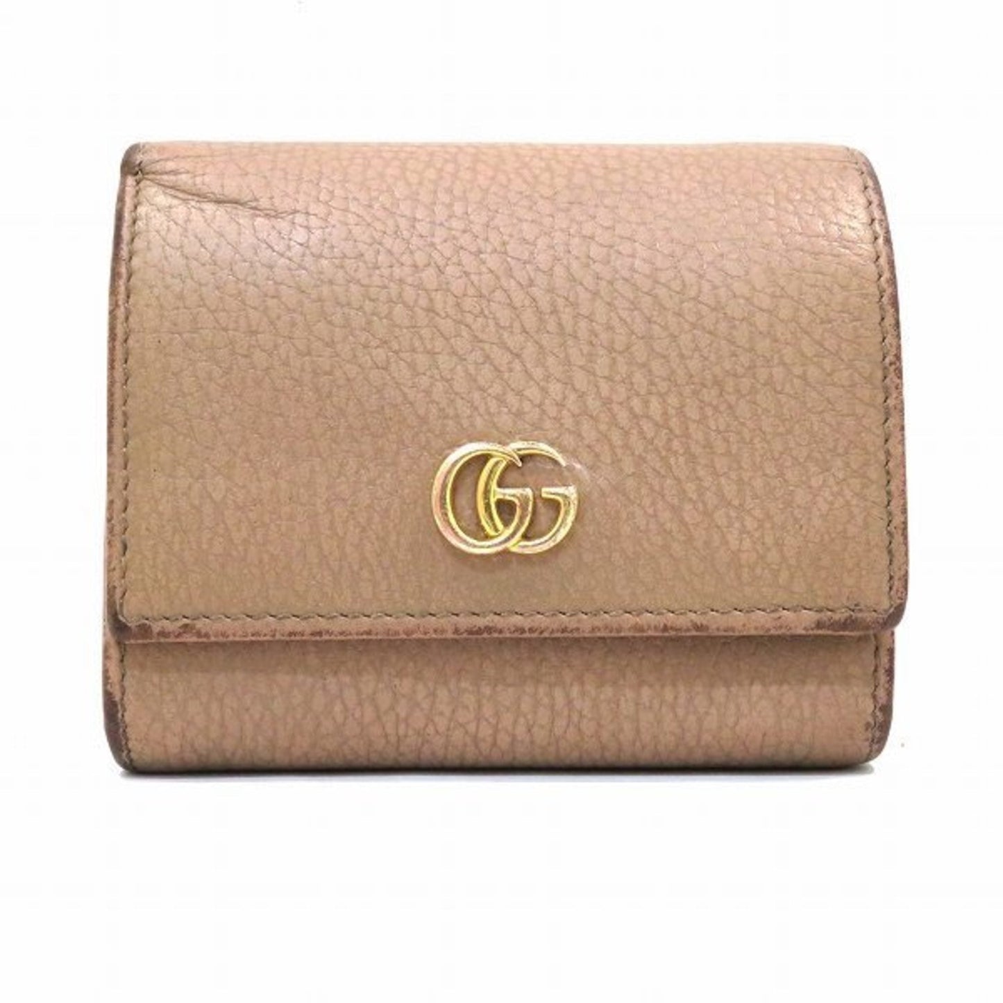 Gucci Brown Leather Wallet (Bi-Fold) ()