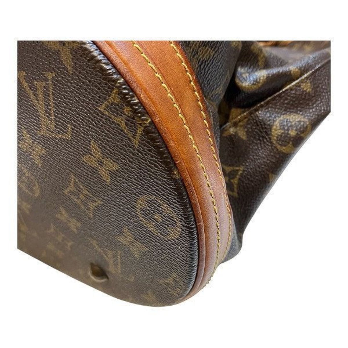 Louis Vuitton Brown Shoulder Bag Tote Bag