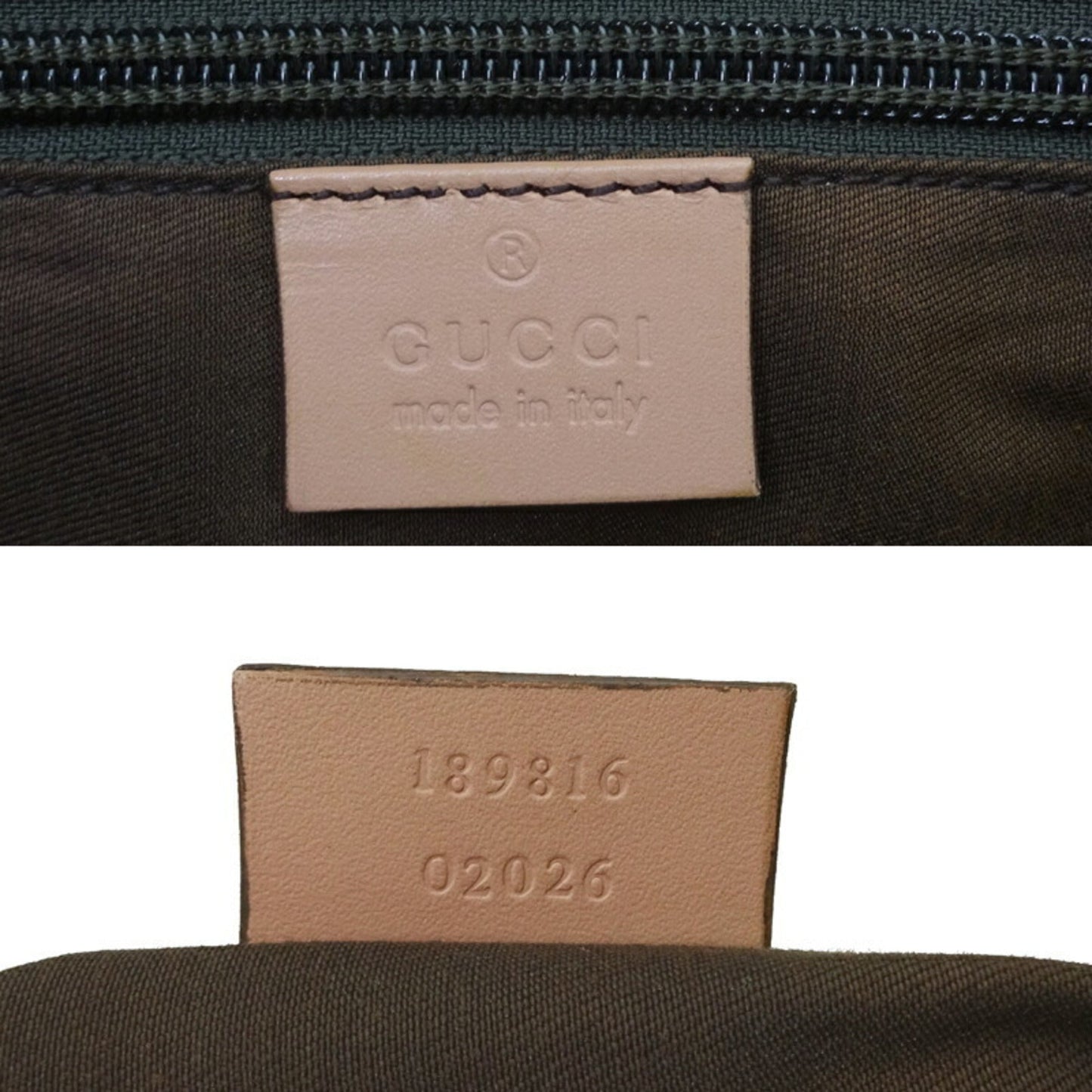 Gucci Beige Pink Gg Supreme Leather Messenger Bag Shoulder Bag