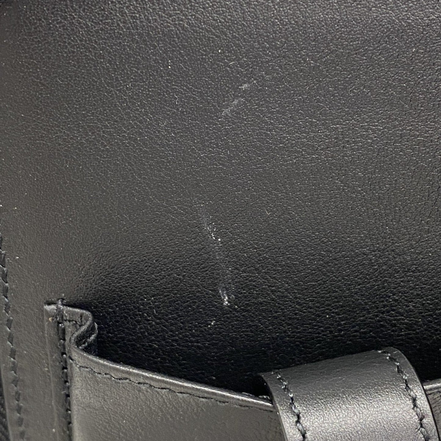 Gucci Black Leather Long Wallet (Bi-Fold)