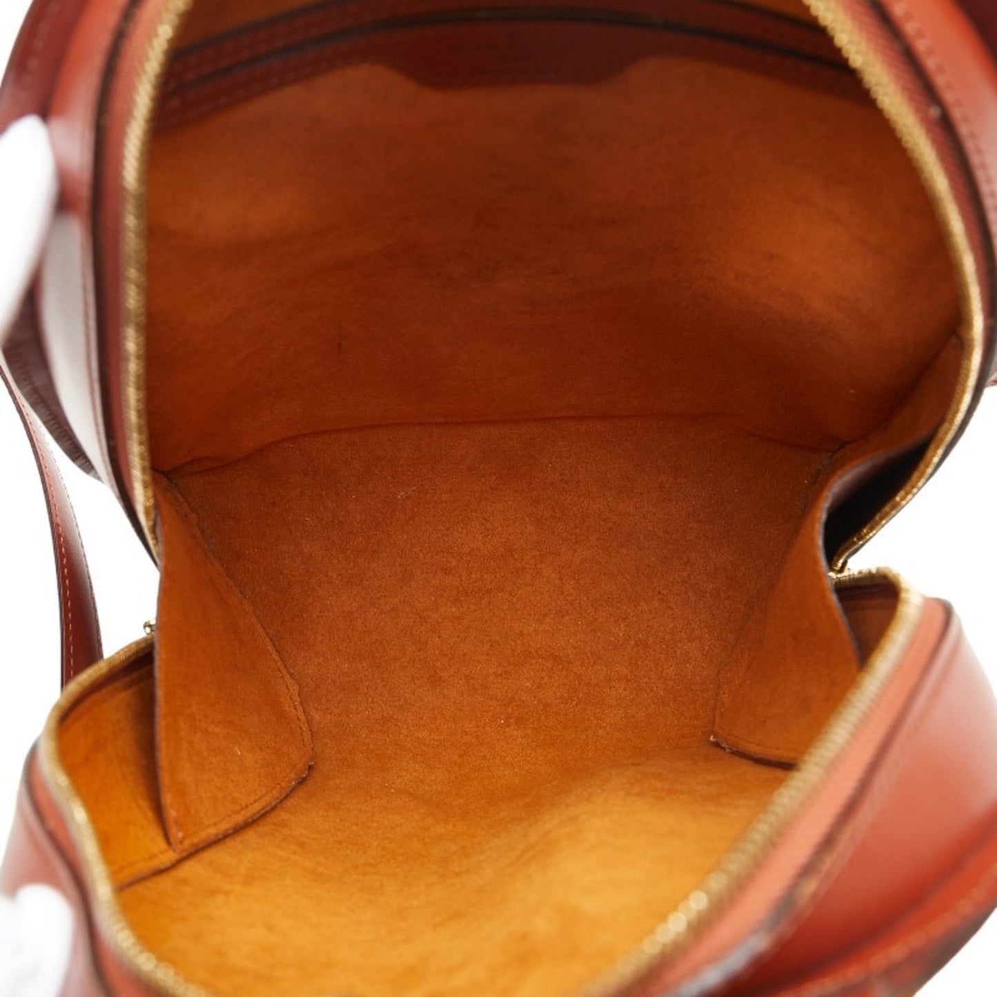 Louis Vuitton Brown Leather Backpack