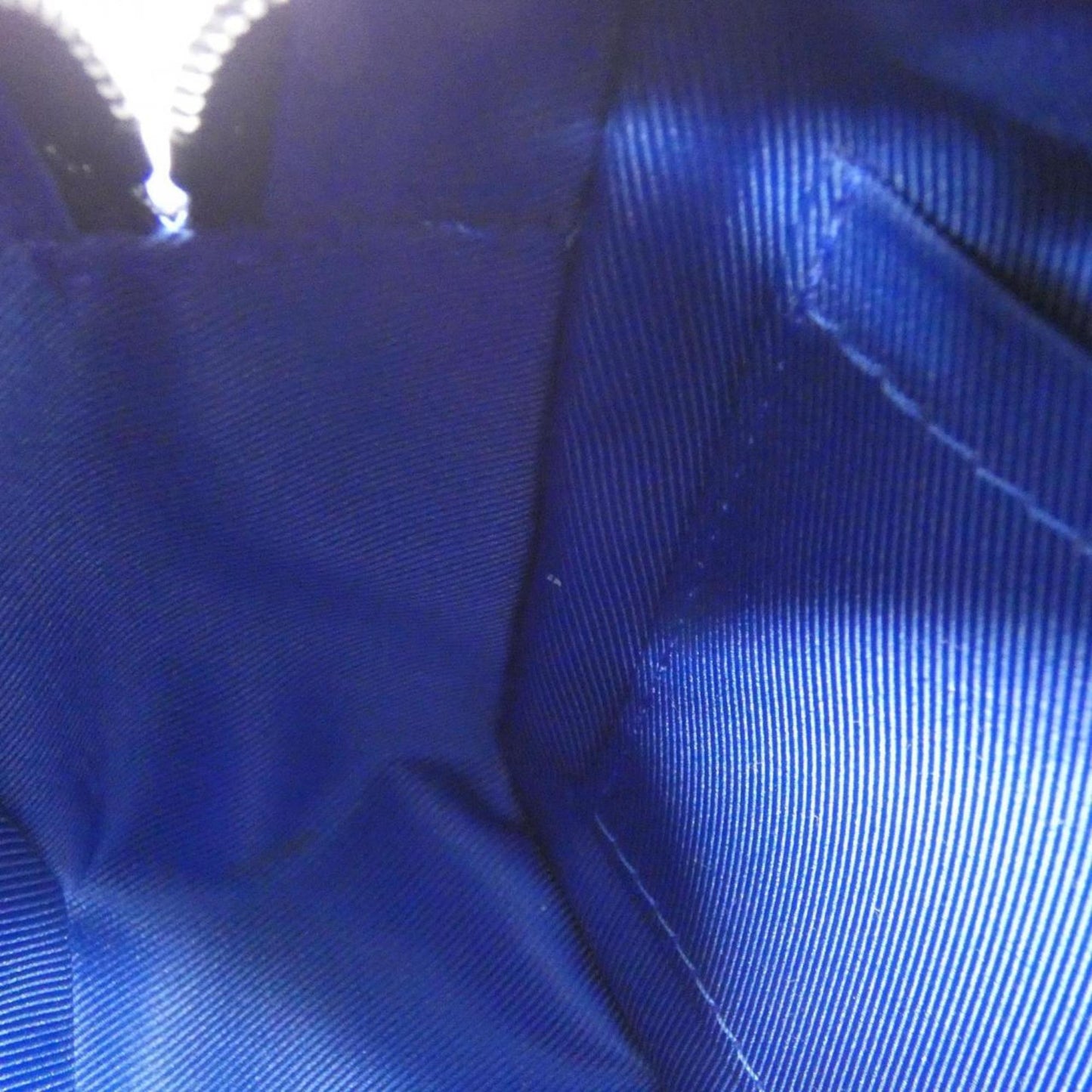 Louis Vuitton Blue Leather Shoulder Bag