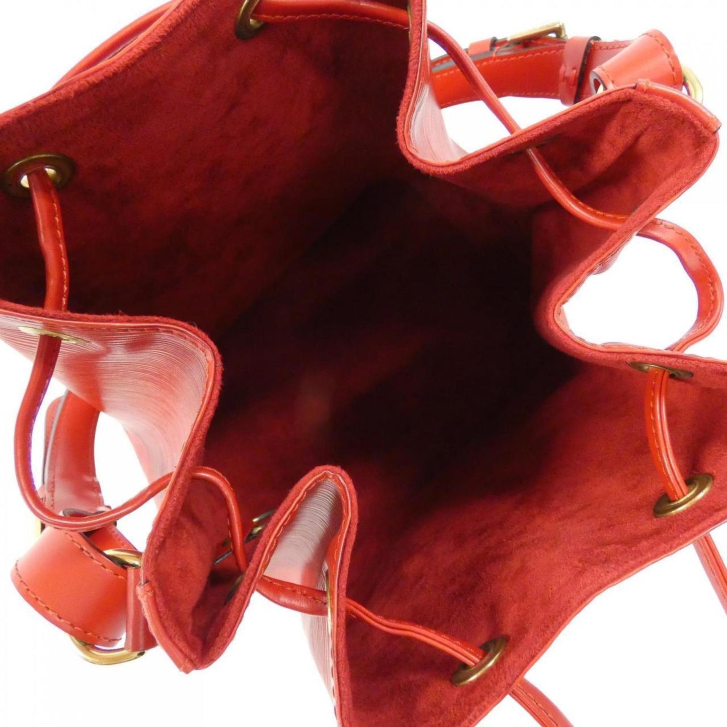 Louis Vuitton Red Color Leather Shoulder Bag