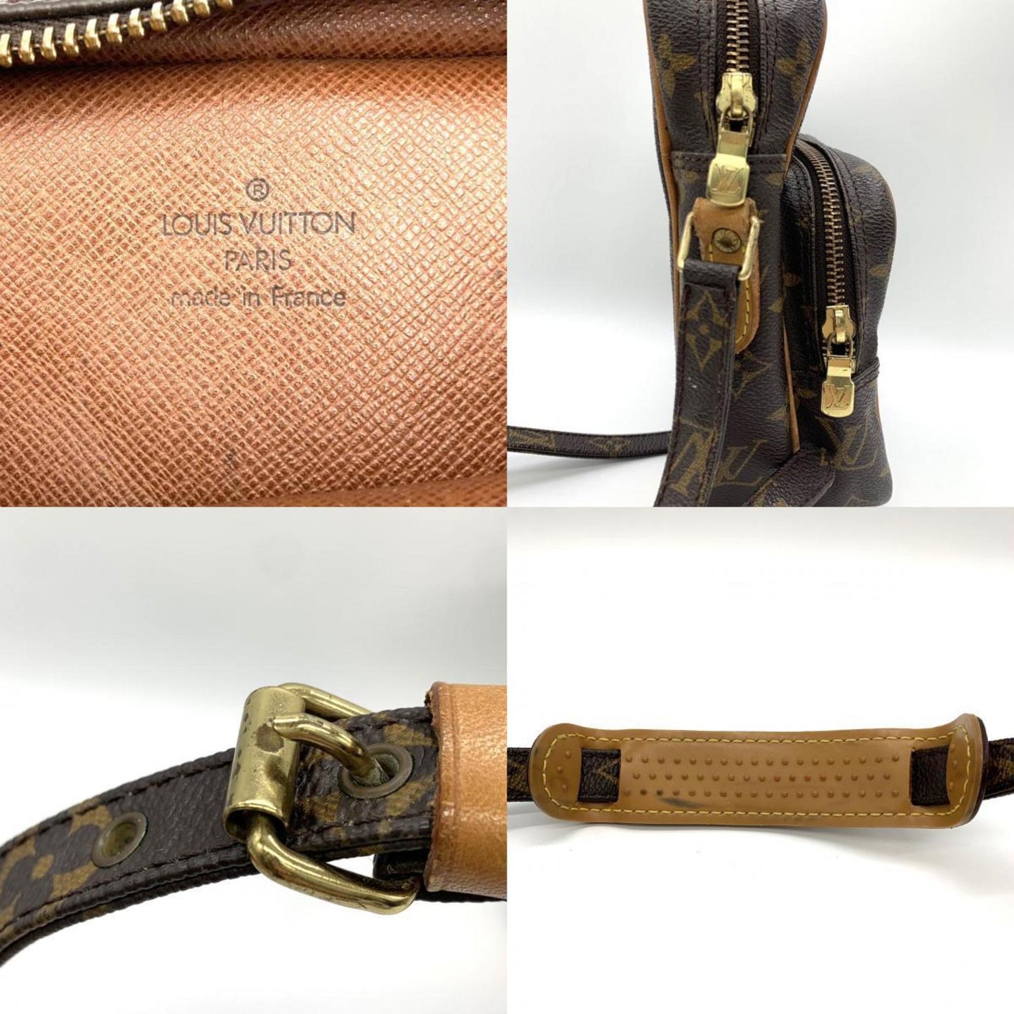 Louis Vuitton Brown Monogram Canvas Shoulder Bag
