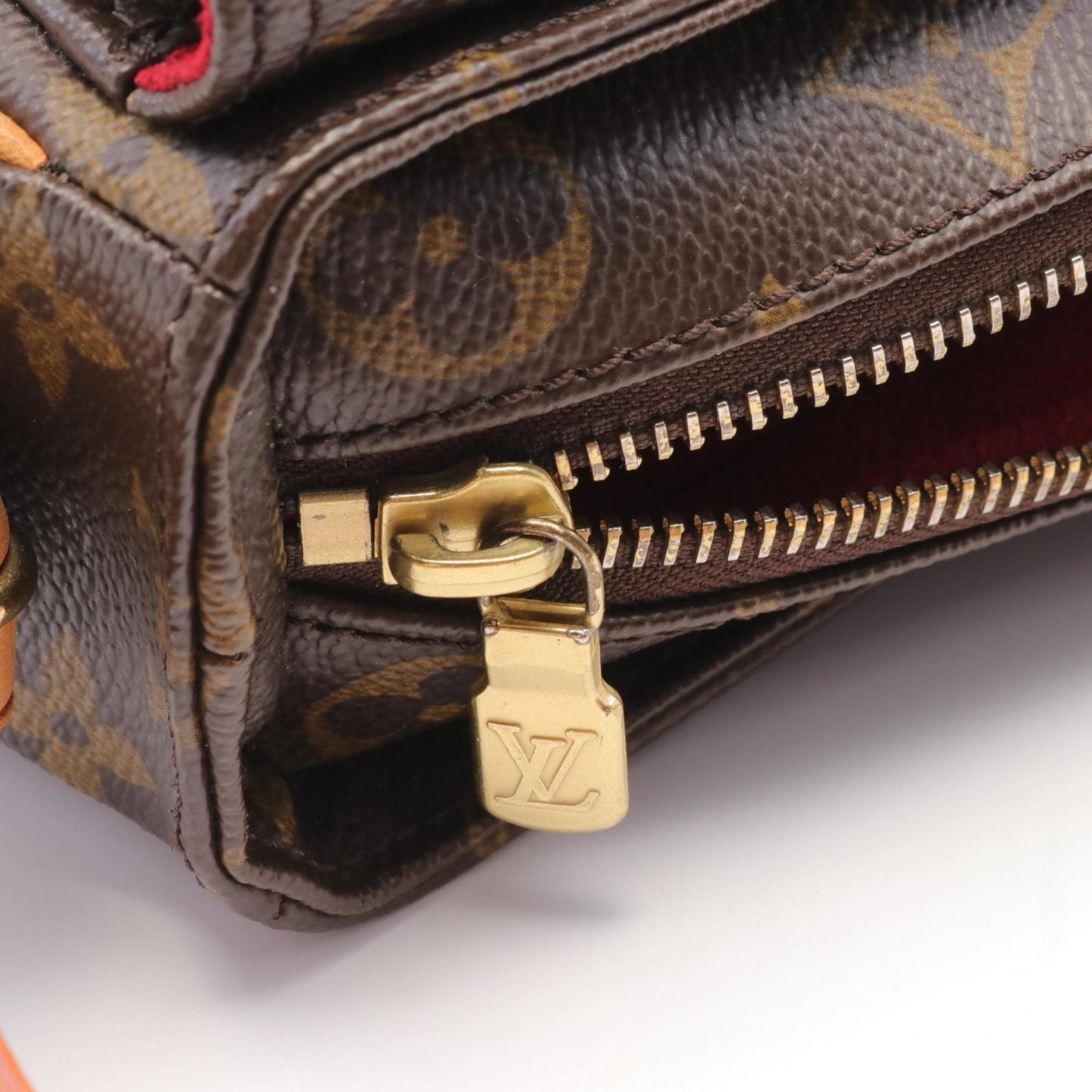 Louis Vuitton Brown Monogram Coated Canvas Shoulder Bag