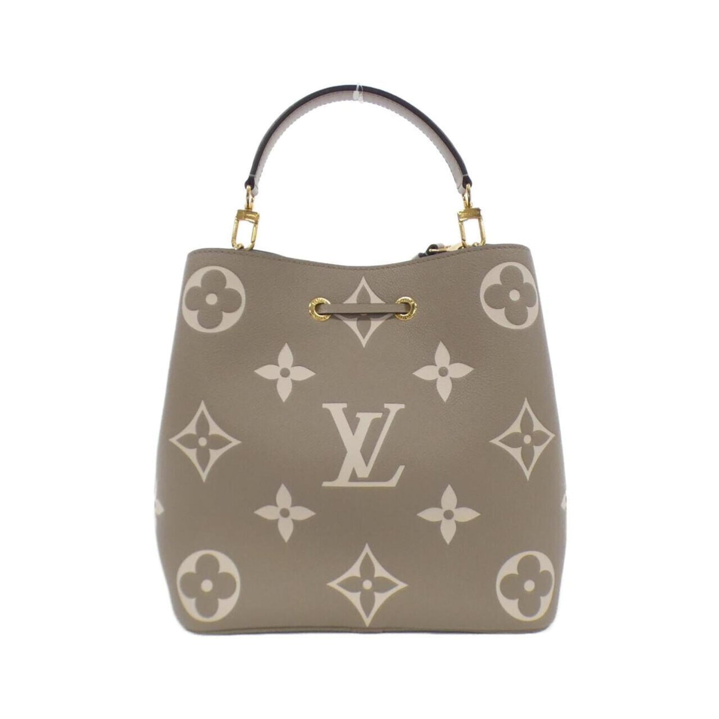 Louis Vuitton Cream Tourterelle Leather Shoulder Bag