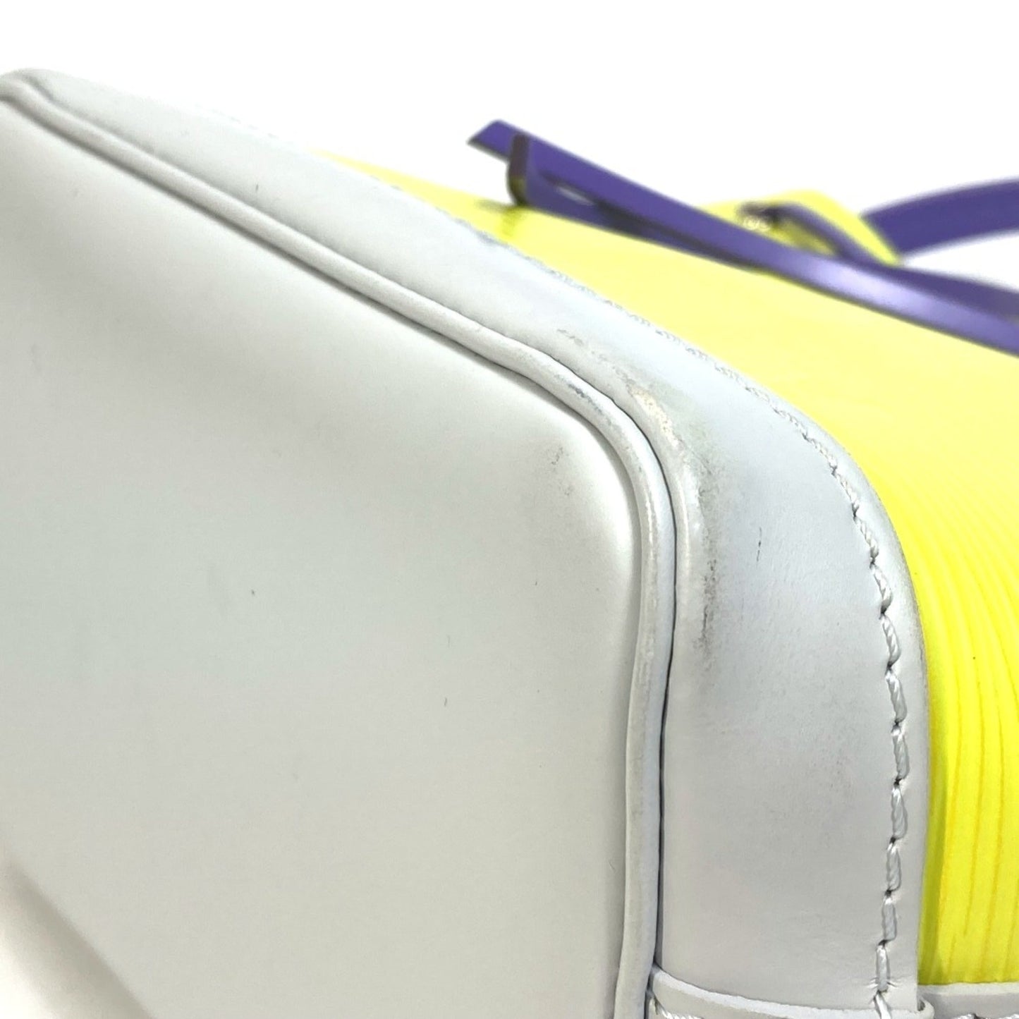 Louis Vuitton Yellow Leather Shoulder Bag