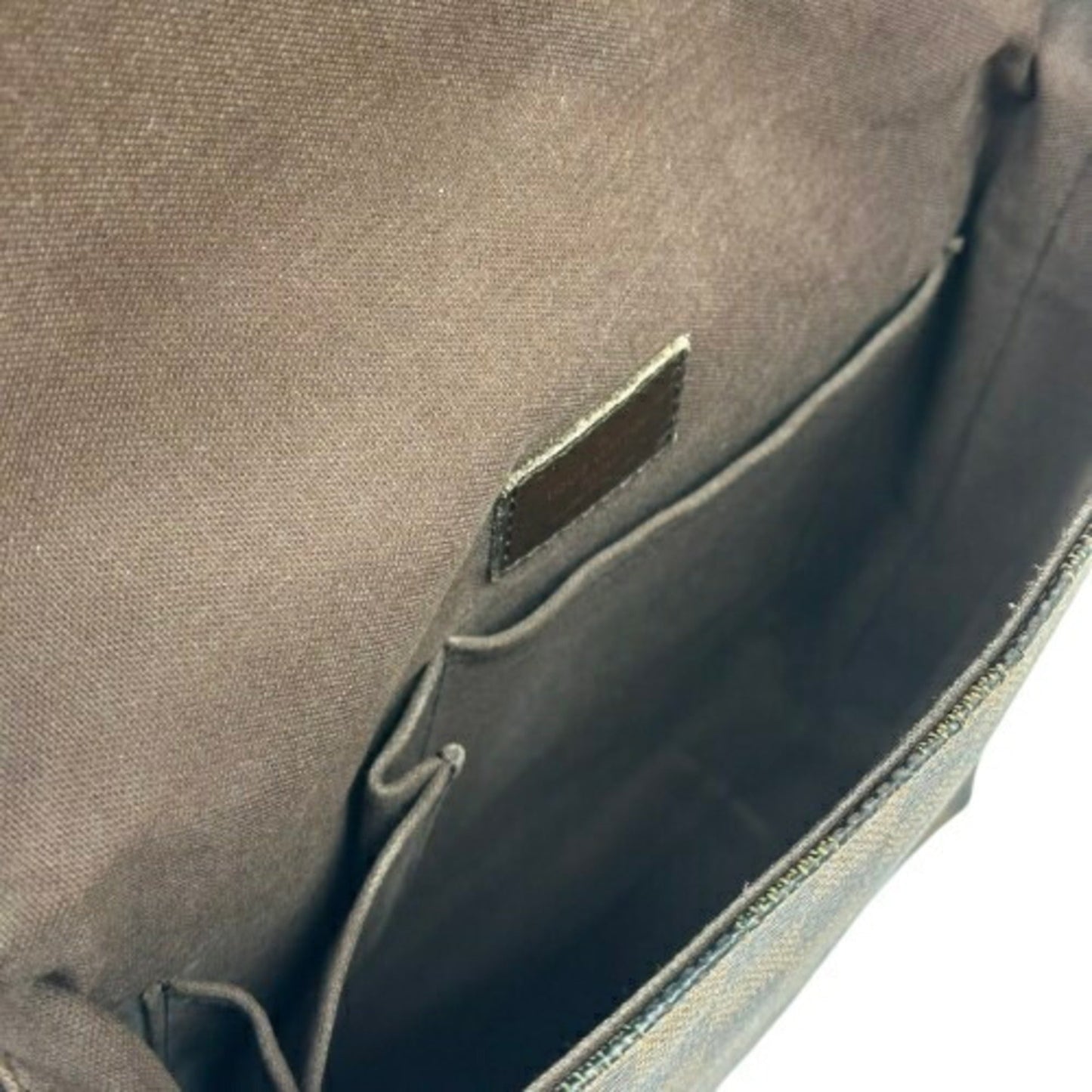 Louis Vuitton Damier Ebene Coated Canvas Shoulder Bag