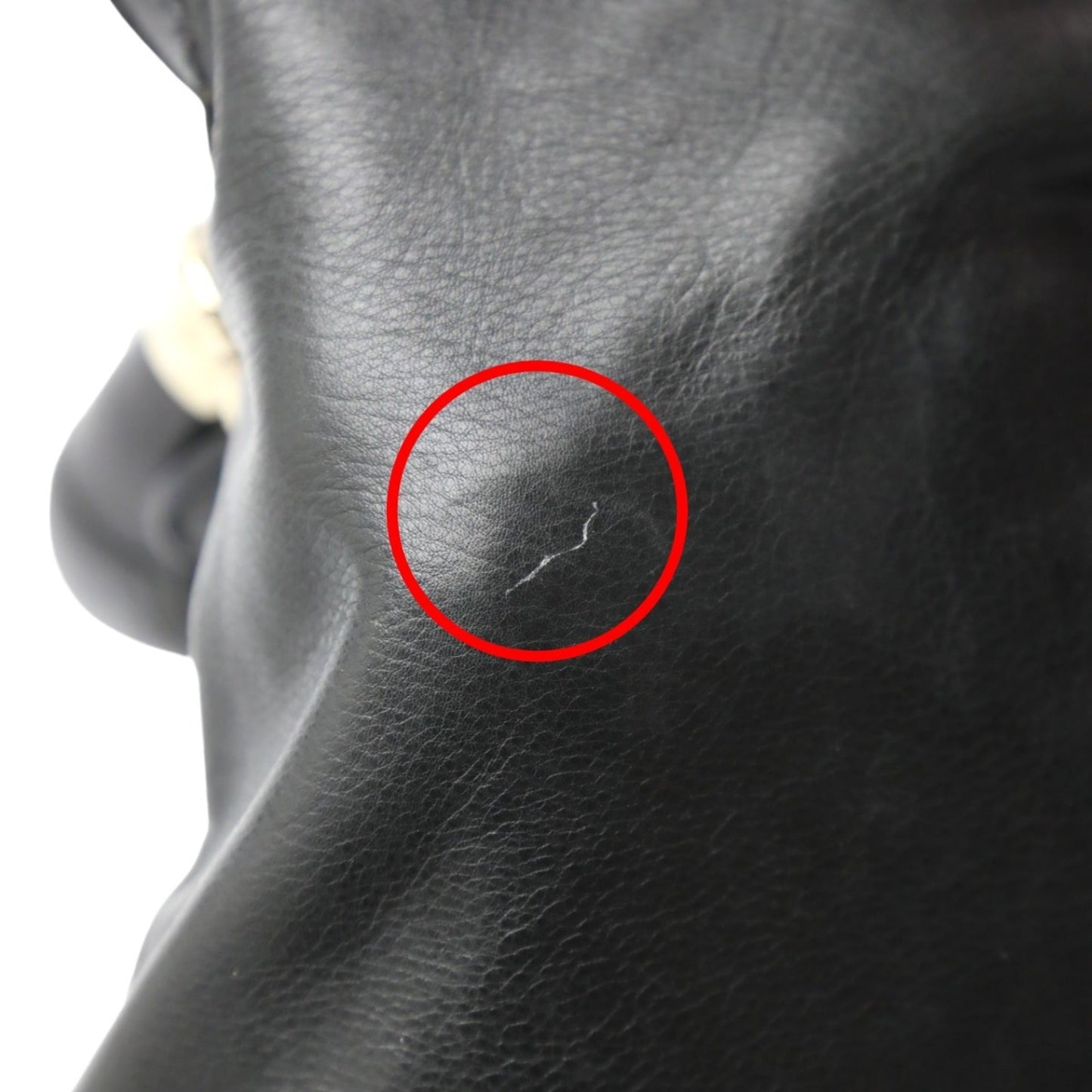 Gucci Black Leather Tote Bag
