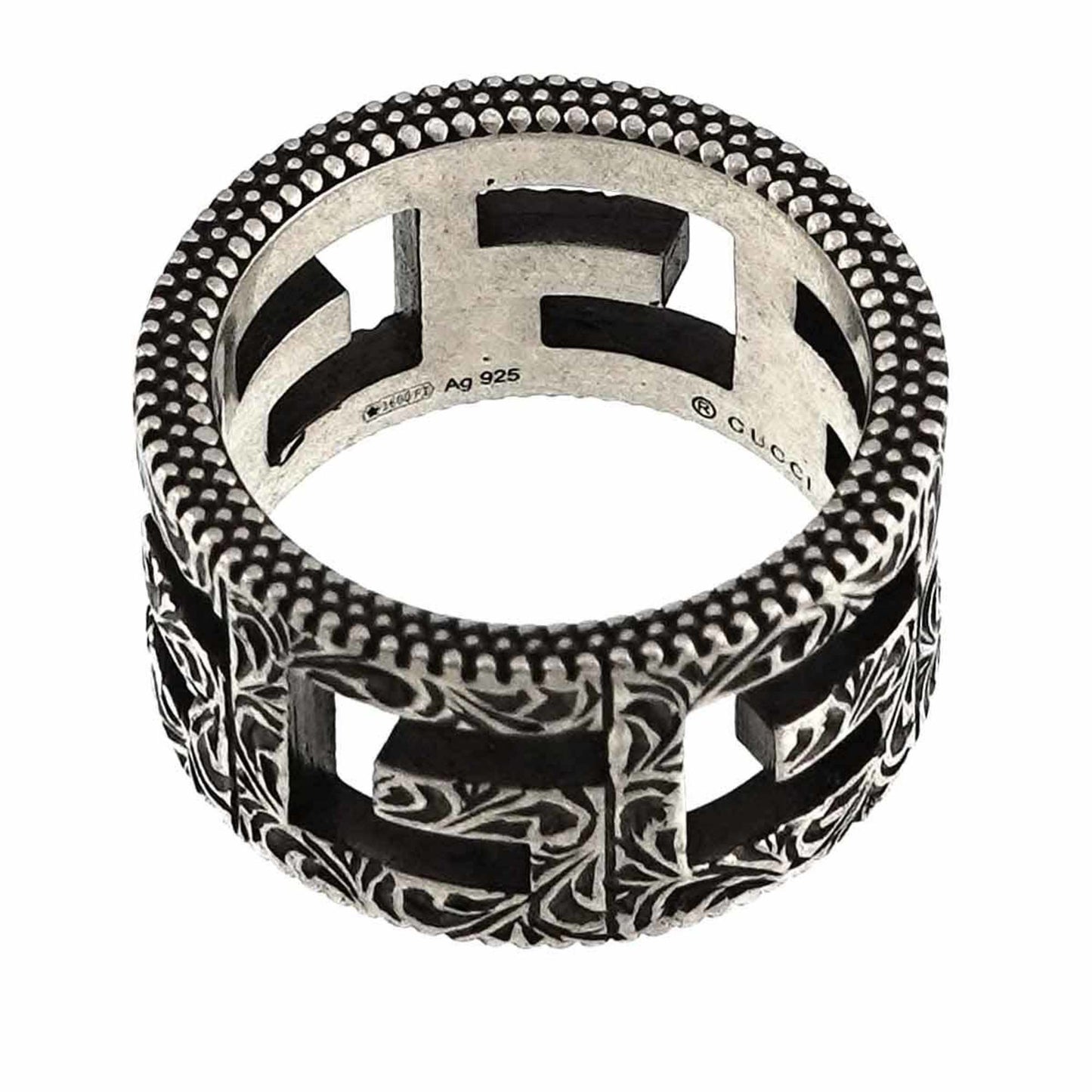 Gucci Silver Silver 925 Band Ring